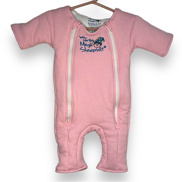 Baby Merlin Pajamas Baby Merlins Magic Sleep Suit Pink Cotton